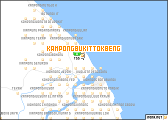 map of Kampong Bukit Tok Beng
