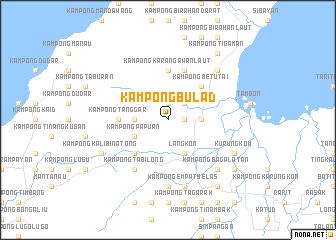 map of Kampong Bulad