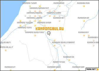 map of Kampong Bulau