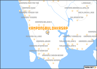 map of Kampong Buloh Kasap