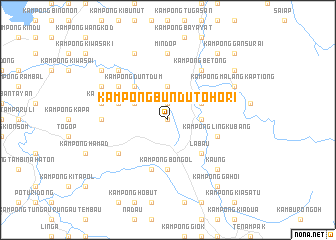 map of Kampong Bundu Tohori