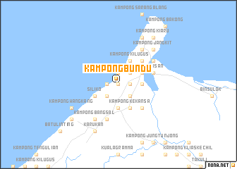 map of Kampong Bundu