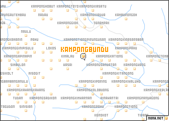 map of Kampong Bundu