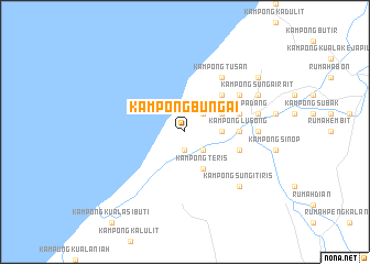 map of Kampong Bungai