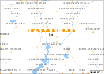 map of Kampong Bunga Tanjong