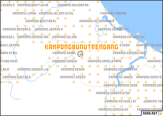 map of Kampong Bunut Rendang