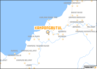 map of Kampong Butul