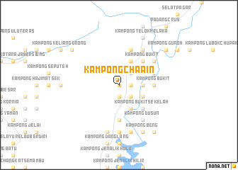 map of Kampong Chaain