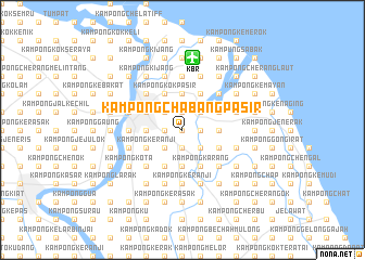 map of Kampong Chabang Pasir