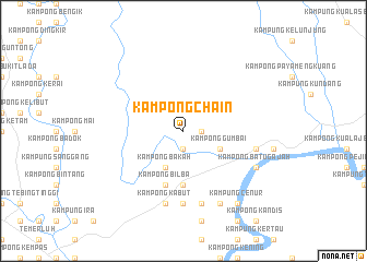 map of Kampong Chain