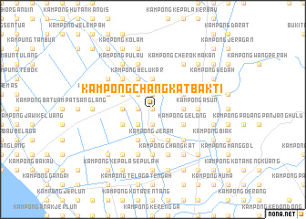 map of Kampong Changkat Bakti