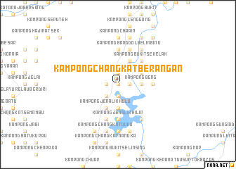 map of Kampong Changkat Berangan