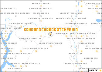 map of Kampong Changkat Chermin