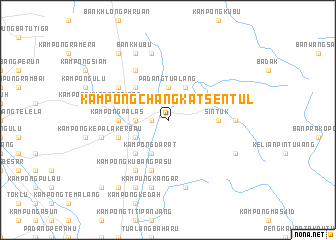 map of Kampong Changkat Sentul