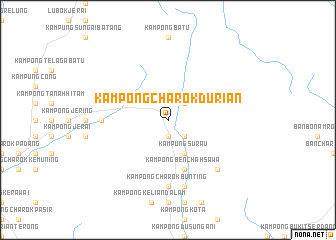 map of Kampong Charok Durian