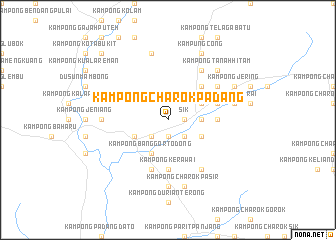 map of Kampong Charok Padang