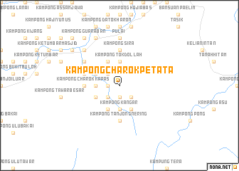 map of Kampong Charok Petata