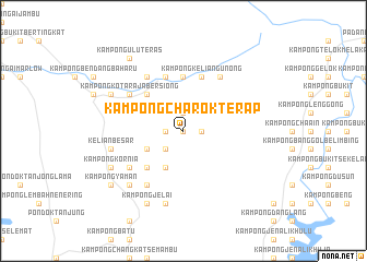 map of Kampong Charok Terap