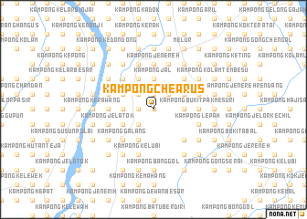 map of Kampong Che Arus