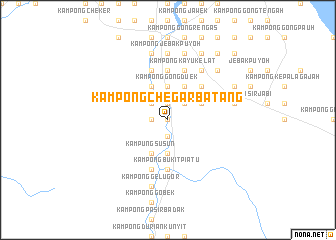 map of Kampong Chegar Batang