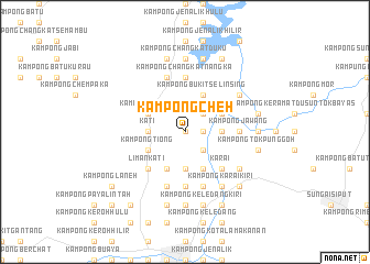 map of Kampong Cheh