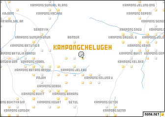 map of Kampong Chelugeh