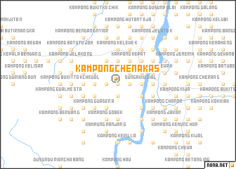 map of Kampong Che Nakas