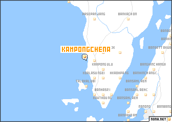 map of Kampong Chena