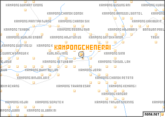 map of Kampong Chenerai