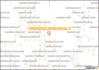 map of Kampong Chengkau Ulu