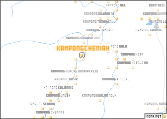 map of Kampong Cheniah