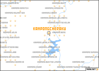 map of Kampong Cheraku