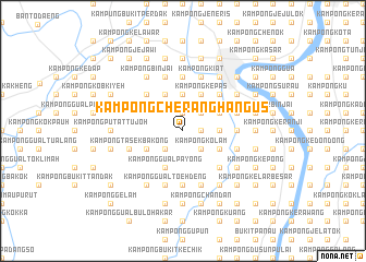 map of Kampong Cherang Hangus