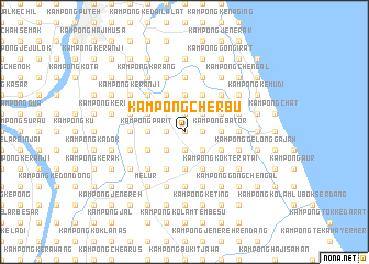 map of Kampong Cherbu