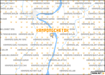 map of Kampong Chetok