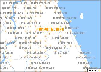 map of Kampong Chiak