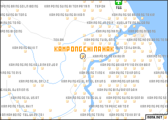 map of Kampong China Hak