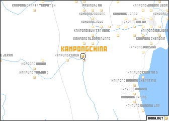 map of Kampong China