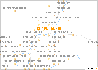 map of Kampong Chin