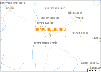 map of Kampong Chokro