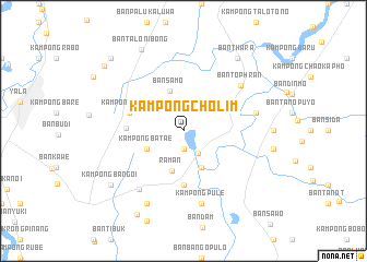 map of Kampong Cholim