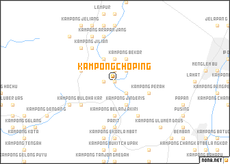 map of Kampong Choping