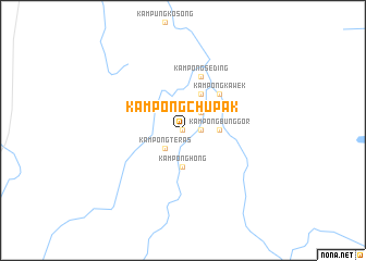 map of Kampong Chupak