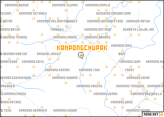 map of Kampong Chupak