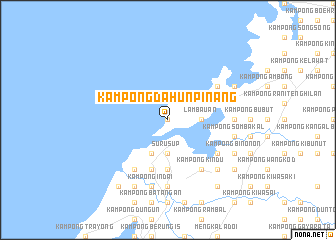 map of Kampong Dahunpinang