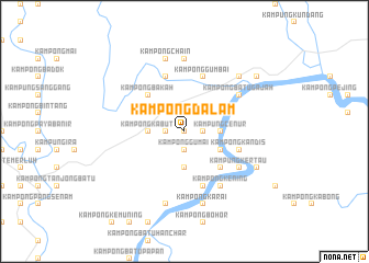 map of Kampong Dalam