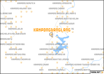 map of Kampong Danglang