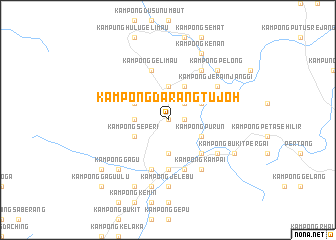 map of Kampong Darang Tujoh