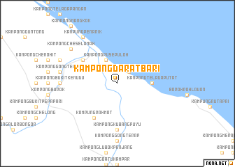 map of Kampong Darat Bari