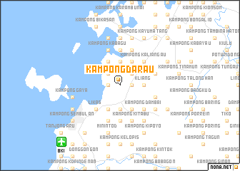 map of Kampong Darau